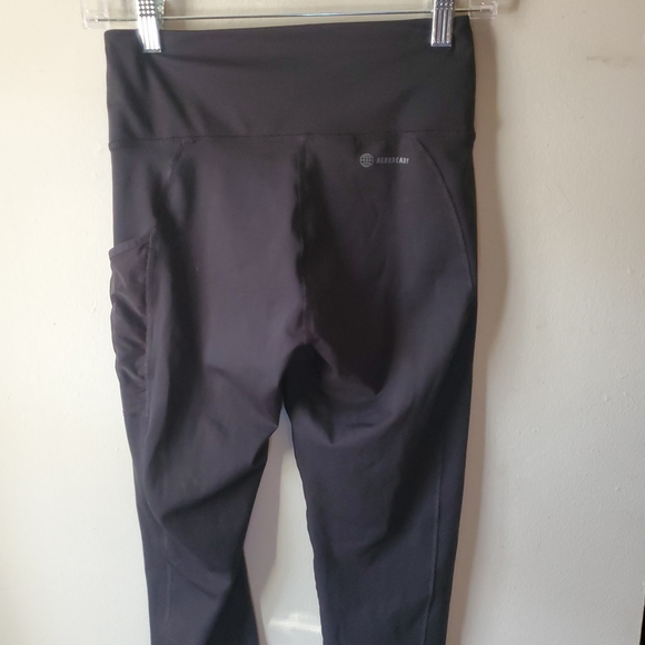 Adidas Black Active Legging Capris - Picture 3 of 4